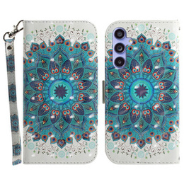 Откидной чехол для Samsung Galaxy A35 5G, Wallet, Mandala Flower