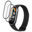 2x Гибридное стекло ERBORD для Xiaomi Smart Band 10 / 9 / 8