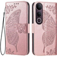 Чохол-книжка для Vivo V50 Lite 4G / 5G, Butterfly, рожевий rose gold