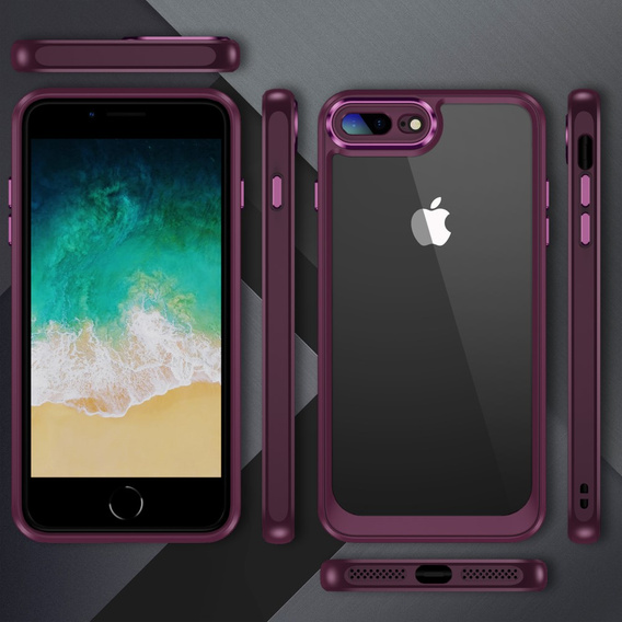 Чехол для iPhone 7 Plus / 8 Plus, ERBORD Impact Guard, бордовый