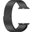 Стальной браслет для Apple Watch 1/2/3/4/5/6/7/8/SE/ULTRA 42/44/45/49 MM - черный