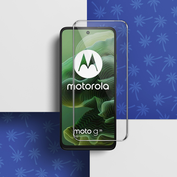 Закаленное стекло Diamond Palm для Motorola Moto G35 5G