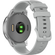 Силиконовый ремешок 18mm до Garmin Vivomove 3S / Vivoactive 4S, Grey