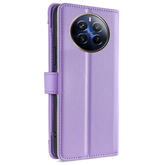 Чохол-книжка для Realme 12 Pro 5G / 12 Pro+ 5G, Wallet Zipper Pocket, фіолетовий