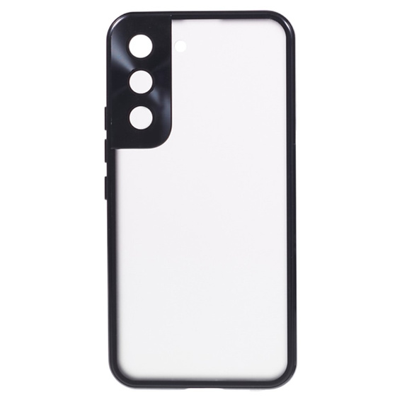 Чохол для Samsung Galaxy S21, Magnetic Dual Glass, чорний