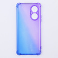 Чехол для Oppo A58 4G, Gradient Dropproof, Фиолетовый / синий
