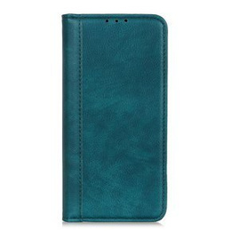 Чехол до Xiaomi Redmi Note 9, Wallet Litchi Leather, зелёный