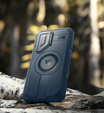 Бронированный чехол для Samsung Galaxy S25+ Plus, Dexnor CamProtect MagSafe, синий (Две рамки)