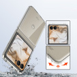 Чoхол до Motorola Razr 50 5G / Razr 60 5G, Fusion Hybrid, прозорий