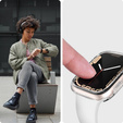 Чехол SPIGEN до Apple Watch 4/5 40MM, Ultra Hybrid, Crystal Clear