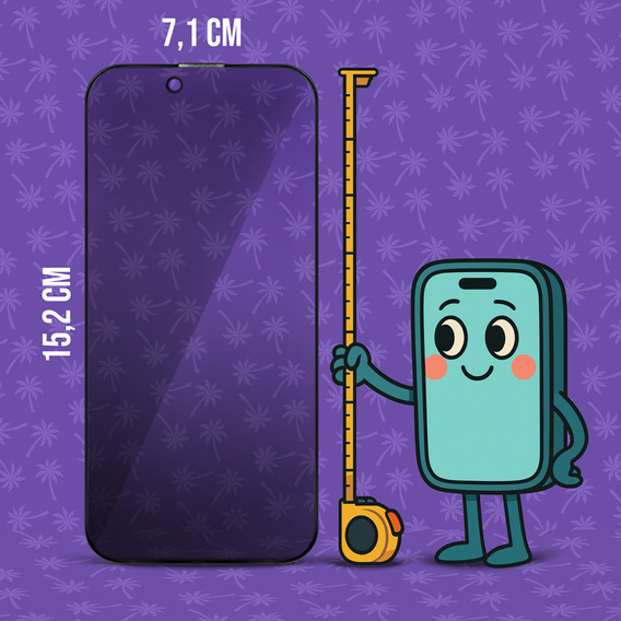 Закаленное стекло Shy Palm для iPhone Air