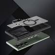 Чохол для Samsung Galaxy S23 Ultra, ERBORD Impact Guard, MagSafe, чорний