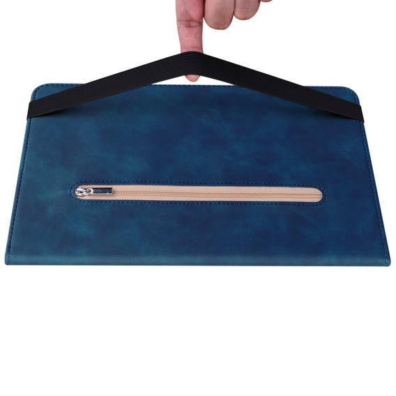 Чехол до Lenovo Tab P11 Pro Gen 2, Wallet Pen Slot, синий
