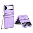 Чехол GKK Ring Holder + Pen до Samsung Galaxy Z Flip3 5G, Black