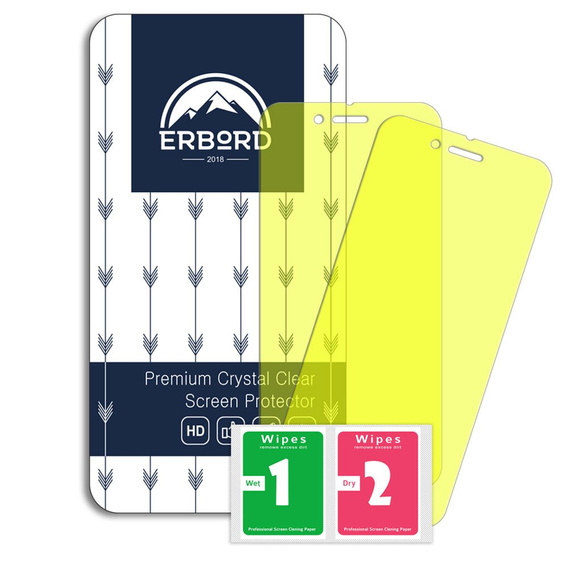 Захисна плівка ERBORD для iPhone 6 Plus/6S Plus (2 штуки)