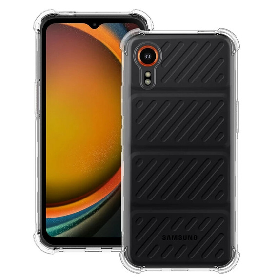 Чехол до Samsung Galaxy Xcover 7, Dropproof, прозрачный