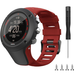 Силиконовый ремешок для Suunto 1/2/3/2S/2R/3P/3S/3R, Red