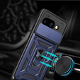 Чехол NOX Camera Slide Google Pixel 9A, CamShield Slide, синий