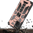 Чoхол до Samsung Galaxy A03s, Armor Kickstand, рожевий rose gold