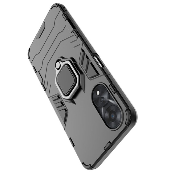 Чoхол до Oppo A78 5G, Kickstand Ring, чорний