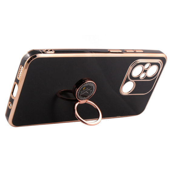 Чoхол до Xiaomi Redmi 12C, Electro Ring, чорний