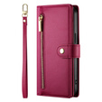 Флип-кейс Wallet Zipper Pocket для Samsung Galaxy A17 5G, Wallet Zipper Pocket, красный