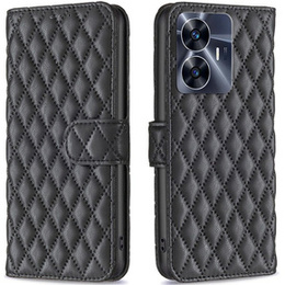 Чохол-книжка для Realme C55, Wallet, BINFEN COLOR, чорний