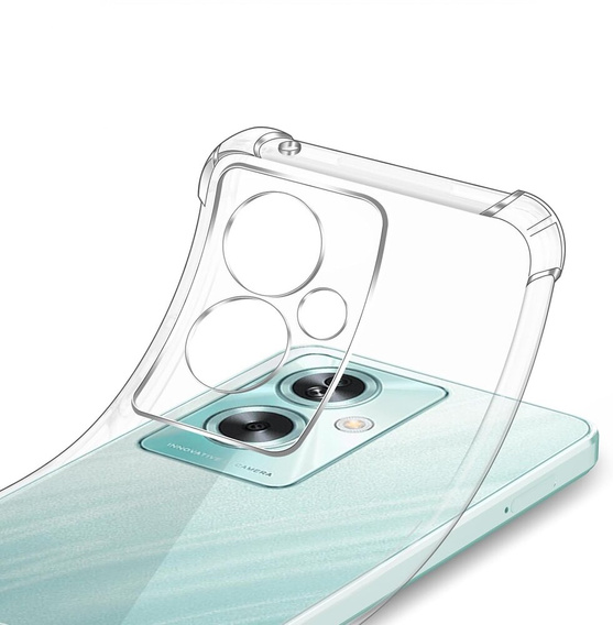 Чохол для Oppo A79 5G, Anti-Shock, прозорий + скло 9H