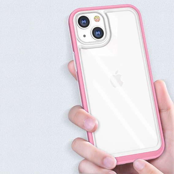 Чехол ERBORD Hybrid Frame для iPhone 13 mini, Фиолетовый 
