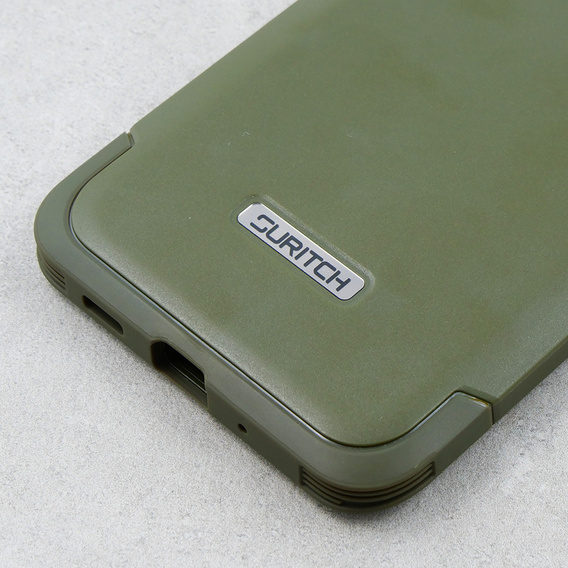 Чехол до Samsung Galaxy S20 Ultra, Suritch Basic (Two Frames), зелёный