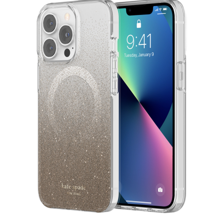 Чехол для iPhone 13 Pro, Kate Spade New York Hardshell, Multi Floral)