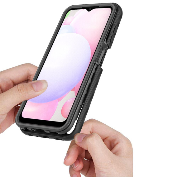 Чехол для Samsung Galaxy A13 4G, Shockproof, с пленкой, синий