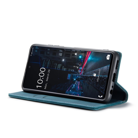 Чохол-сумка для Samsung Galaxy A33 5G, Leather Wallet Case, зелений