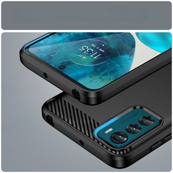 Чoхол до Motorola Moto G42 4G, Carbon, чорний