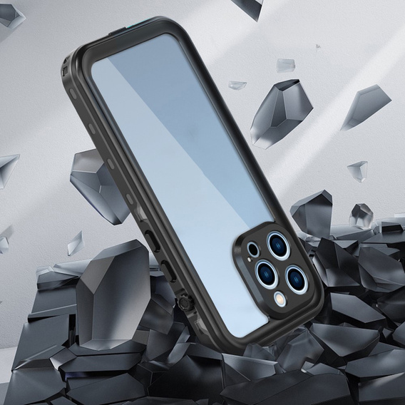 Водонепроникний REDPEPPER Dot+ для iPhone 13 Pro - Dark Grey