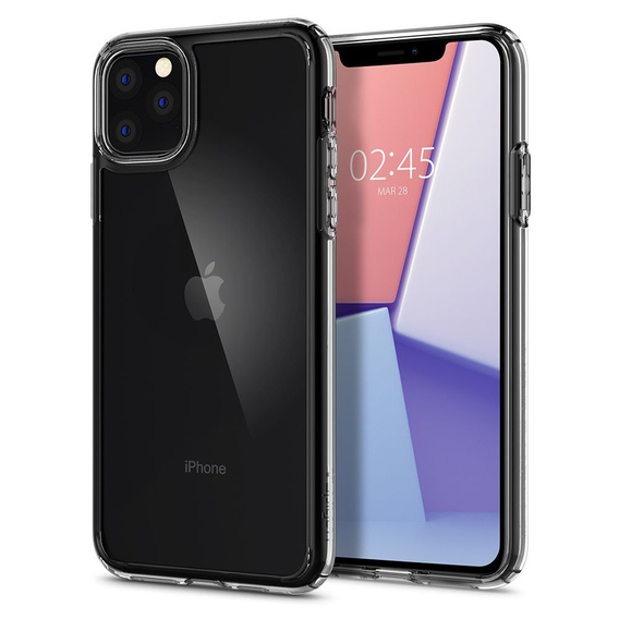 Чoхол Spigen до iPhone 11 Pro Max, Ultra Hybrid, Crystal Clear, прозорий