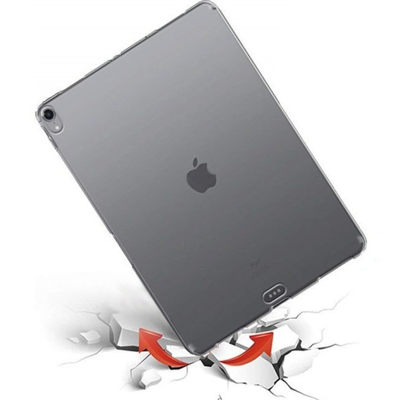 Чехол для iPad Air 10.9" 2022/2020 (5/4 gen.), силиконовый, прозрачный