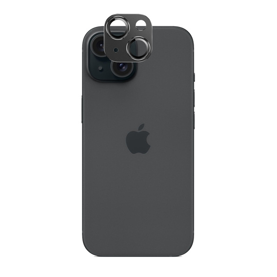 2х гартоване скло ERBORD для камери, щоб iPhone 15 Plus