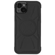 Чехол для iPhone 15, ERBORD Armor Mag, чёрный