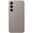 Оригінальний чохол Samsung для Galaxy S24+, Vegan Leather Case, сірий