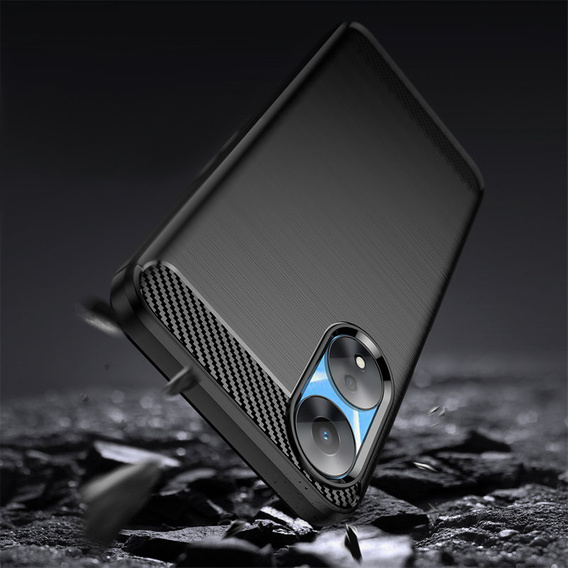 Чoхол до Oppo A78 5G, Carbon, чорний