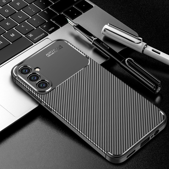 Силіконовий чохол для Samsung Galaxy A17 5G, із захистом камери, чорний