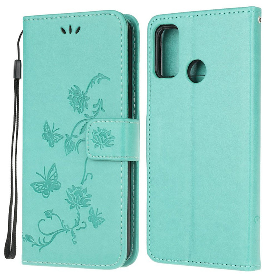 Чохол-книжка для Motorola Moto G30 / G10, Butterfly, м'яти