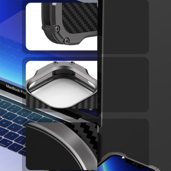 Чохол R-JUST до iPhone 13, Black