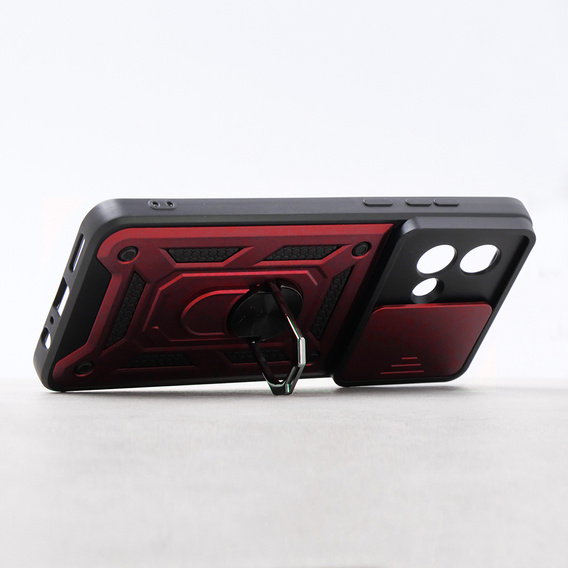 Чохол NOX Camera Slide Motorola Moto G84 5G, CamShield Slide, червоний