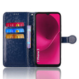 Флип-кейс для T Phone 3 5G, Wallet Rhombus, синий