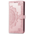 Откидной чехол для Samsung Galaxy A53 5G, Mandala Flower, розовый