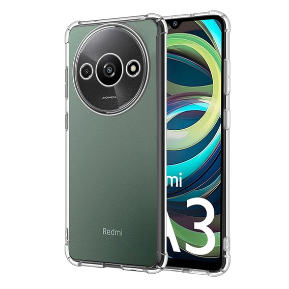 Чехол до Xiaomi Redmi A3, Dropproof, прозрачный