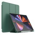 Чохол для iPad Pro 12.9" 2022/2021/2020 (6/5/4 gen.), Smart Pencil, зі слотом для стилуса, зелений