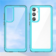 Чoхол до Samsung Galaxy A55 5G, Fusion Hybrid, прозорий / синій